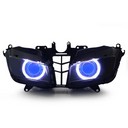 068 Fully Headlight Halo Eye Hid Fit Honda Cbr600Rr Cbr600 Rr 2013 2014 2015 2016 Blue